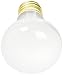 Satco S7001 Medium Light Bulb in White Finish, 3.56 inches, UNKNOWN, Frosted