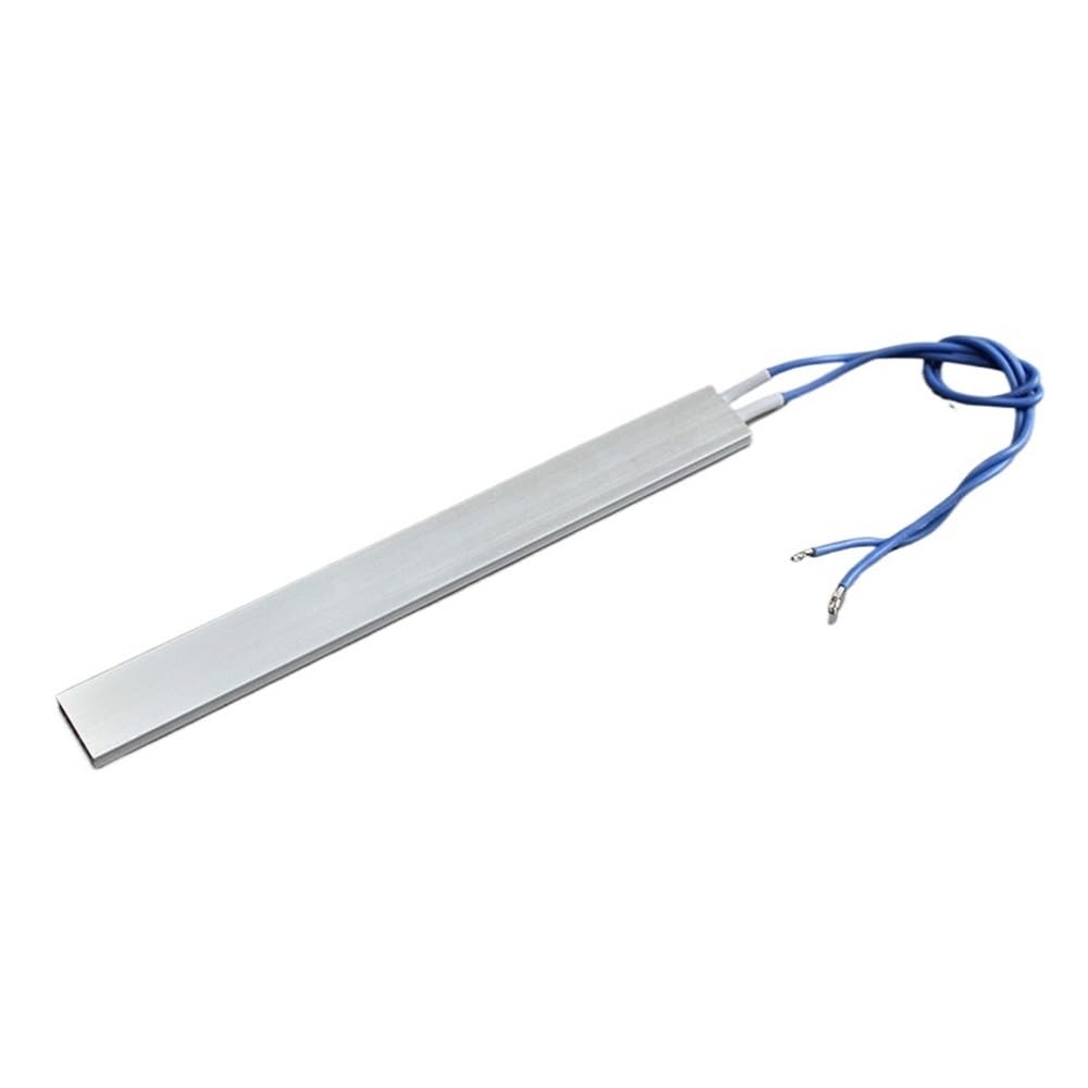 5 placas calefactoras de carcasa de aluminio de 200 x 21 mm, láminas termostáticas de cerámica PTC resistentes a la abrasión.(220V - 230 degrees)