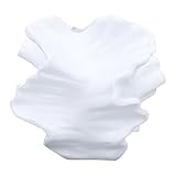 Le vase en résine présente une texture imitation coquille avec un lustre de surface fin qui crée une ambiance artistique et une apparence luxueuse pour les espaces intérieurs.