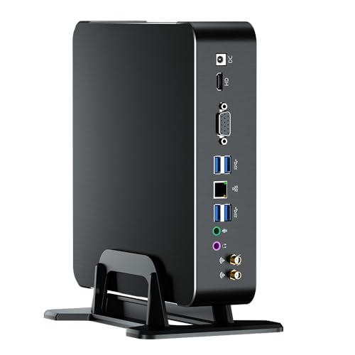 Image of Thdeukoty Mini PC i9-11900H 8 Cores Up to 4.9GHz, Deaktop Computer Windows 11 pro, 16G DDR4 RAM 512G M.2 NVME SSD, 4K HDMI2.0 VGA Dual Display, Wifi6E Bluetooth5.3, Gigabit LAN for Office /Home