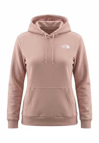 Sweat Simple Dome The North Face pull rose col rond pour femme tendance