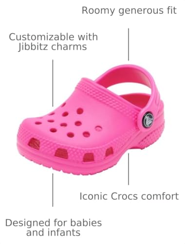 Image of Crocs Baby Girls' Classic Littles Clogs
