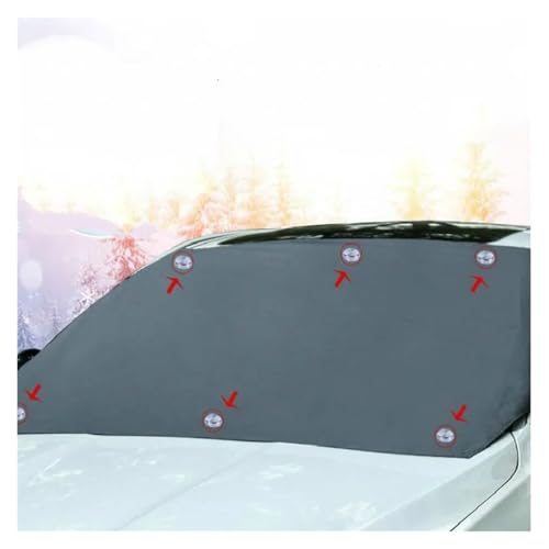 Parasol ventanilla coche magnético contra la nieve y el sol extremo