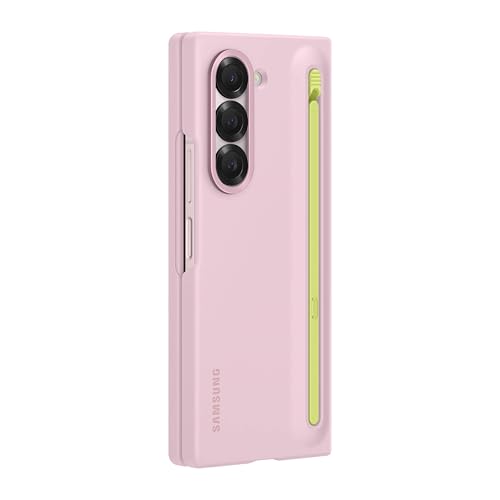 Samsung Galaxy Z Fold 6 S Pen Phone Case, Protective Cover with Built-in S Pen Holder Slot, Click to Release, US Version, EF-OF95PCPEGUS, Pink