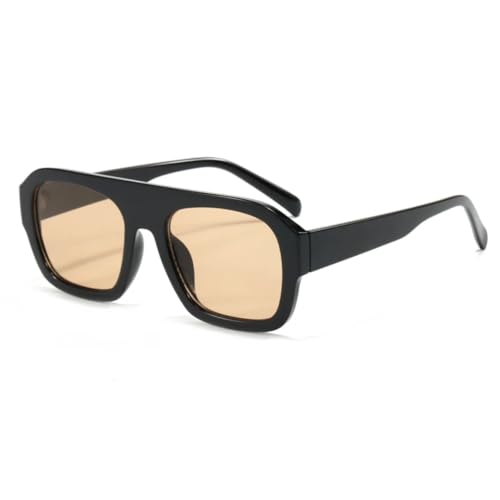 Lunettes de soleil rectangulaires rétro pour vos terrasses d'été et sorties urbaines