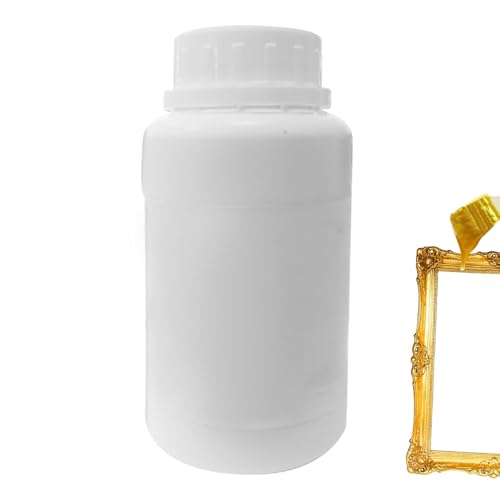 Gold Paint for Crafts | Water Based Gold Painting Liquid - Long-lasting Water Based Gold Foil Paint, Water Based Gold Painting Liquid