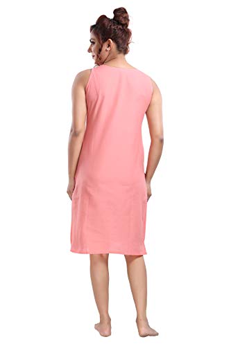 Image of Cotton Rich Camisole Slip for Women | Long Kurti Slip /Suit Slip /Camisole Slip Knee Length Inner(Long Inner)