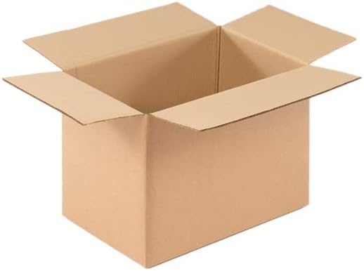 DS Smith ePack 380 x 245 x 285 mm (15x9x11'') Double Wall Cardboard Boxes Medium (Pack of 40) Packing, Shipping and Storage Box, Brown, for Heavy or Fragile products