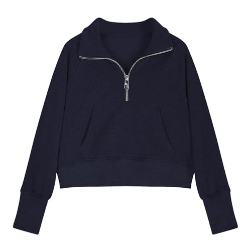 Girls Zip Up Oversized Sweatshirt Cute Trendy Zipper Pullover Tops Teen Girl Casual Mock Neck Fall Winter Sweater Sweatshirts2