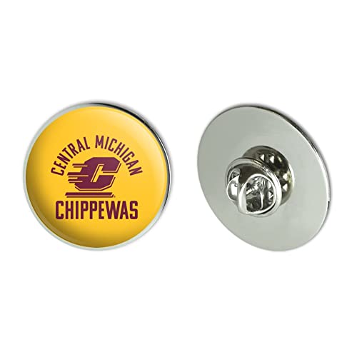 Central Michigan University Chippewas Metal 1.1" Tie Tack Hat Lapel Pin Pinback