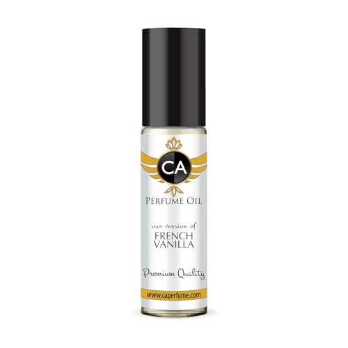 CA Perfume Impression of French Vanilla Unisex Eau De Parfum Amber Scent Long Lasting Unisex Fragrance Travel Size TSA Ready for Day and Night Wear 0.33 Fl Oz 10ml