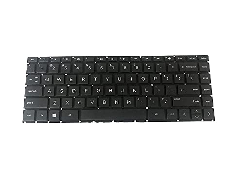 Eclass Laptop Keyboard Black US for HP 14-CF 14-CF0000 14-cf0006dx 14-cf0012dx 14-cf0013dx 14-cf0014dx 14-CF1000 14-cf2000 14-CF3000 14s-cf1000 14S-CF0000 14s-cf2000 14S-CF3000 Series