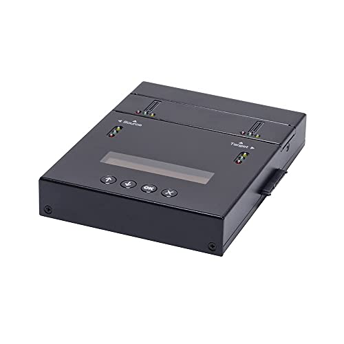 Systor 1 to 1 M.2 NVMe/SATA Duplicator - 9GB/Min - Portable Standalone Copier & Eraser/Sanitizer for Multiple PCIe M2, 2.5/3.5 Inch HDD Hard Disk & SSD Solid State Drives (SYSNVME-SF201) - Thumbnail 6