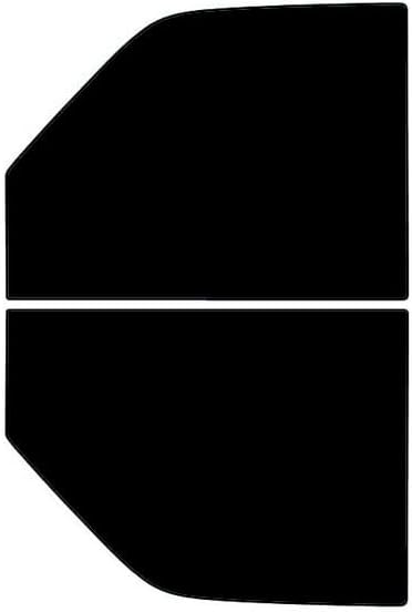 Rvinyl Window Tint Kit Compatible with GMC Savana 1996-2021 - Black 5% - Single Ply No Bubble Film - Do it Yourself Vehicle Front Precut Kit