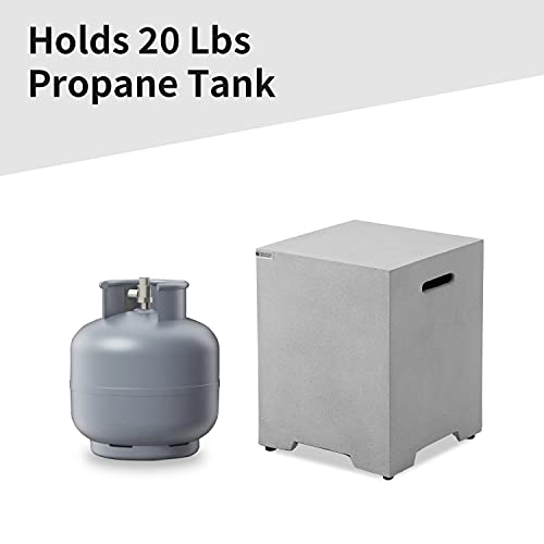 Essential-Lounger-16-Inch-Propane-Tank-Cover-Table-20-Propane-Tank-Hideaway-Table-for-Fire-Pit-Concrete-Gas-Tank-Hideaway-Storage-Table-with-Side-Handles