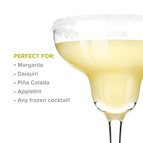True Margarita Glass, Crystal Stemmed Cocktail Glasses, Dishwasher Safe, Mixed Drink Glasses, Daquiri Glass Holds 10 Oz., Set Of 4, Clear #TOP3