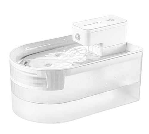 Fuente de Agua Automática para Mascotas 1.8L Sin Cable