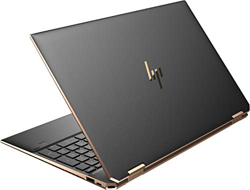 HP Spectre x360 2in1 Laptop (15,6 Zoll / UHD IPS Touch) (Intel Core i7-1165G7, 16GB RAM, 2TB SSD, Intel Iris Xe Grafik, Fingerabdruckleser, Windows 11, QWERTZ) Schwarz + Pen & Lederhülle – Bild 6