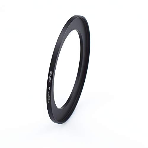 Image of 95mm to 105mm Camera Filter Ring /95mm to 105mm Step-Up Ring Filter Adapter for 105mm UV, ND, CPL Filter,Metal Step-Up Ring