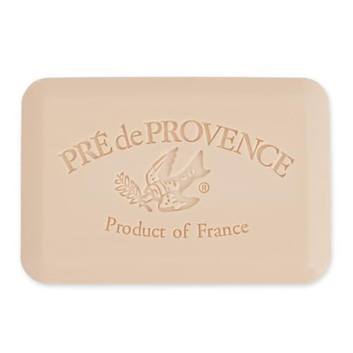 Image of Pre de Provence Artisanal Soap Bar, Enriched with Organic Shea Butter, Natural French Skincare, Quad Milled for Rich Smooth Lather, 8.8 Ounce, Coconut