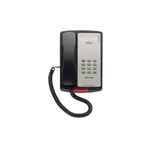 Teléfono con cable Cetis Aegis línea única 10x9x3 in miniatura 1