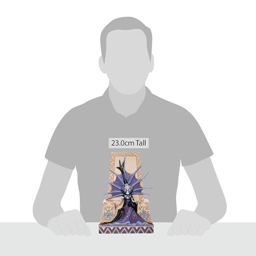 Enesco Disney Traditions by Jim Shore The Emperor's New Groove Yzma on Throne Figurine, 9 Inch, Multicolor