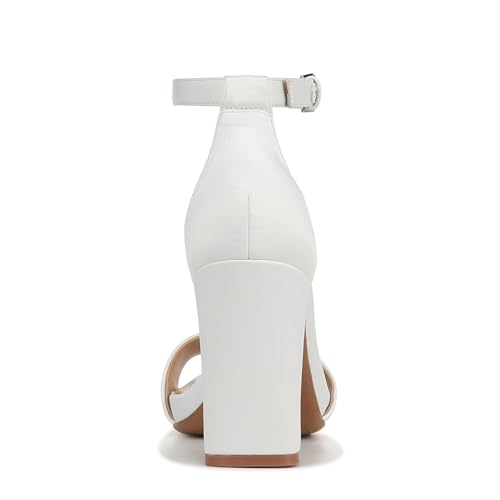 Naturalizer Womens Joy Sandal Pearl White Satin Fabric 11 M by Naturalizer - Image 3
