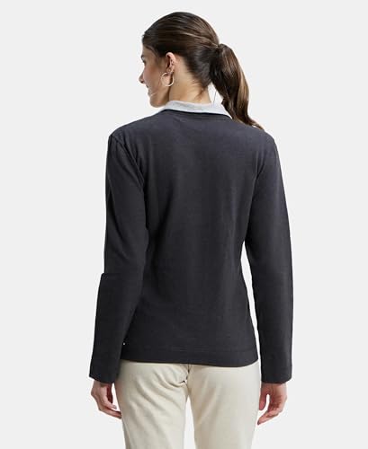 Image of Jockey Women's CottonSolid Regular Standard Length Jacket