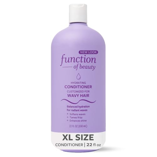 Function of Beauty Wavy Hair Conditioner- Frizz Control Hair Care, XL