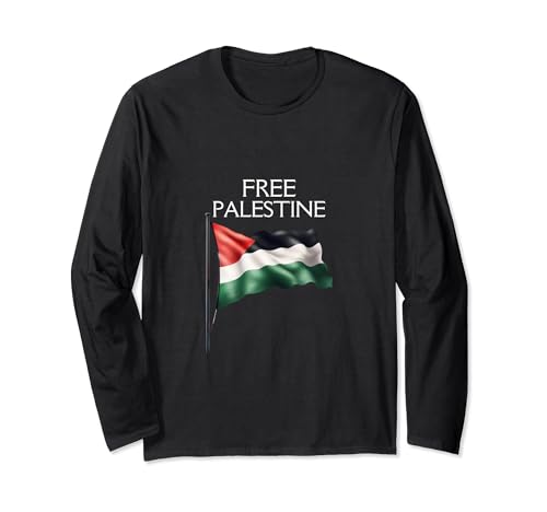 Free Palestine Flag Palestinian Lives Matter Human Rights Long Sleeve T-Shirt