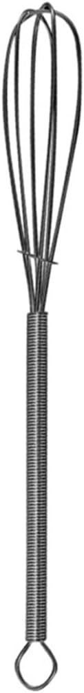 Kitchen Egg Whisk Stainless Steel Manual Mini Beater Baking for Blending Tools Accessories Tool(D,19.5cm)