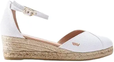 VISCATA Formiga Canvas Espadrille Sandal Wedges, Comfort and Style for Every Occasion, Size 5-12