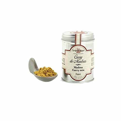Terre Exotique - Curry de Madras - Produit français - Idéal pour assaisonner vos repas - 60 grammes
