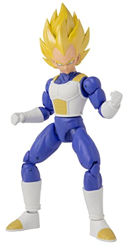 Image of Dragon Ball Super aa‚¬a€oe Dragon Stars Super Saiyan Vegeta Version 2 Figure (Series 15) | Dragonball Super 6 Inch Action Figure Dragon Stars - Vegeta New Version