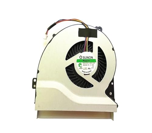Ventilador De Refrigeración De CPU, Compatible con ASUS, X550J X550JD X550JK X550JX X550JF R510J A550J FX50J K550J W50J FX50 W50JK