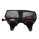 Display chiaro: il tachimetro digitale per moto ha un ampio schermo che ti consente di vederlo facilmente da qualsiasi angolazione, perfetto per la guida notturna. È inoltre dotato di un contagiri digitale per moto che mostra la velocità e i giri al minuto in tempo reale.