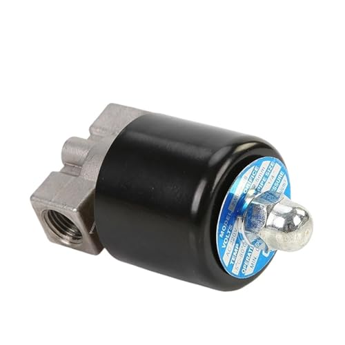 Vanne solénoïde 1/8" en acier inoxydable 304 durable pour circuit d'eau pure