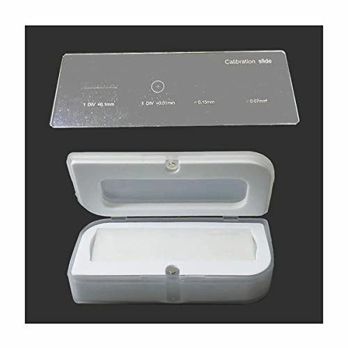 顕微鏡キット MS-1-4 マイクロメータステージ 0.01mm 顕微鏡ステージ マイクロメータ クロスドット 0.01mm 顕微鏡校正スライド定規 顕微鏡レンズアダプター