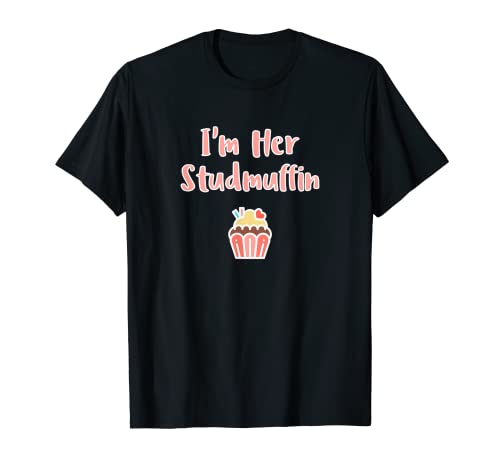 Regalo de San Valentín para pareja con muffin de Stud Camiseta