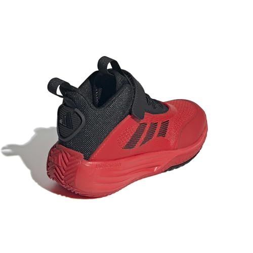 adidas OWNTHEGAME 3.0 Shoes Basketball-Schuhe, core Black/RED/RED, 30.5 EU