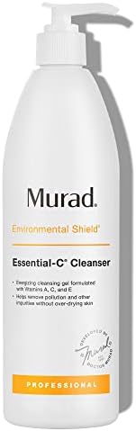 Murad Environmental Shield Essential-C Cleanser - Anti-Aging Vitamin C Cleanser - Energizing, Antioxidant Facial Cleanser, Pro Size 16.9 Fl Oz