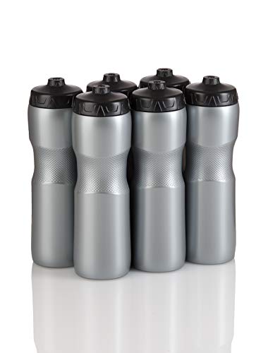 50 Strong Brand Jet Stream Sports Squeeze Water Bottle with One-Way Valve