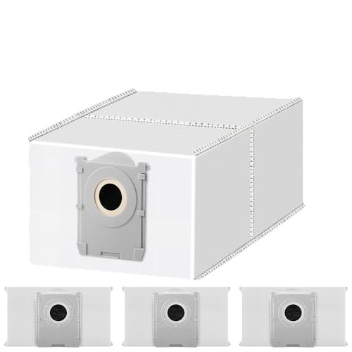 ECOVACS ���o�b�O �G�R�o�b�N�X DEEBOT T50 OMNI/T50 PRO OMNI/T80 OMNI �_�X�g�o�b�O �����p�_�X�g�o�b�O ���p�b�N �S�~�p�b�N ���[�t�B �����p ���{�b�g�|���@ ���Օi �|���@�������i �R�� ���͂ȒE�L 4��