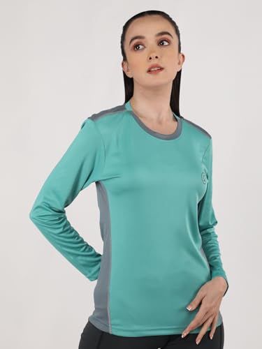 Image of CHKOKKO Tshirt for Woman Regular Fit Gym Workout Lightweight T Shirt for Women Breathable Round Crew Neck T Shirts for Sports Like Training, Running