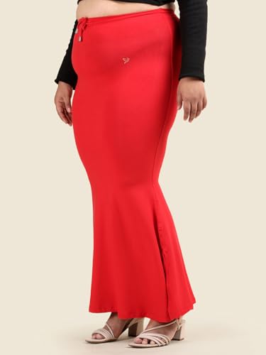 Image of TWIN BIRDS Super Soft Viscose Elastane Fabric Saree Skirt /Shaper /Shapewear for Women