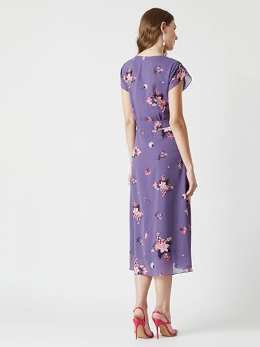 Image of Miss Chase Women's Sleeveless Collared Bodycon Above-Knee Polyester Dress