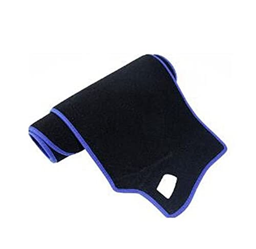 Funda de salpicadero Audi A7 2010-2017 4G8 protectora sin HUD alfombrilla azul