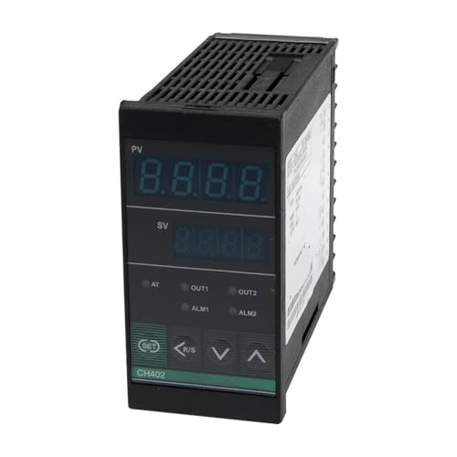 LDHJBNAC Temperature Controller CH402 Multiple Input Digital pid Temperature Controller Relay SSR Output (not Include SSR)(SSR Output 1 Alarm)