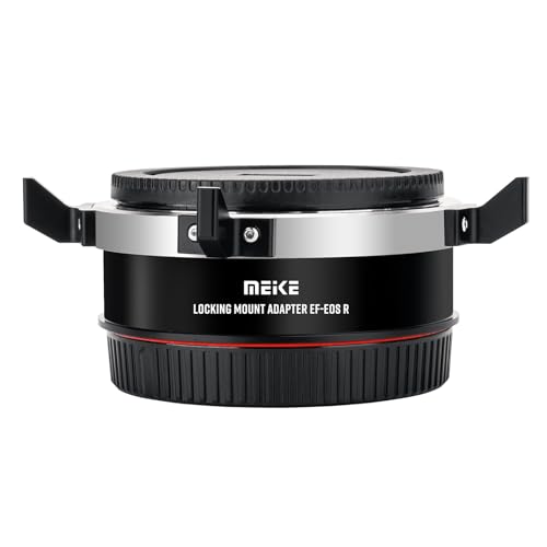 Meike MK-EFTR-AL Auto Focus Locking Lens Mount Adapter for Canon EF mount lens to Canon RF mount cameras EOS-R EOS-RP R5 R6 R7 R10 C70 and RED Komodo Cameras - Image 2