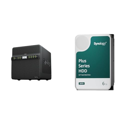 Synology NAS 4xC DiskStation DS423 & Synology HDD 6TB HAT3300-6Tx2